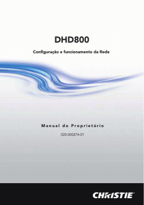 DHD800 - Christie Digital