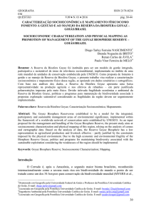 30 caracterização socioeconômica e mapeamento físicocomo