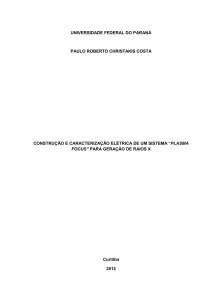 Construção e caracterização elétrica de um sistema