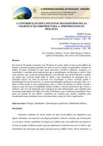 a contribuição dos conceitos transmitidos pelas charges e