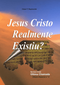 Jesus Cristo realmente existiu? (1675)