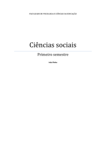 Ciências sociais