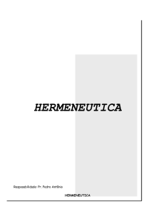 hermeneutica - Igreja de Jesus Cristo