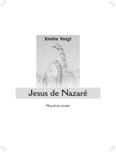 Educação cristã contínua-Jesus de Nazaré.p65