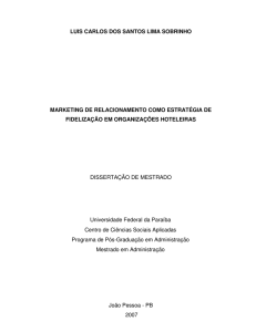 LUIS CARLOS DOS SANTOS LIMA SOBRINHO MARKETING DE