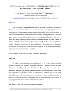 METODOLOGIA PARA DETERMINAR OS TIPOS DE