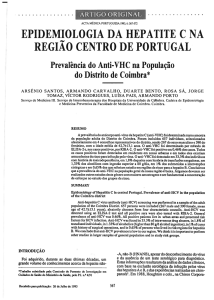 epidemiologia da hepatite c na região centro de portugal