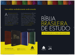 bíblia brasileira de estudo