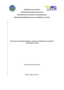 caterine-mendes - Universidade Federal de Pelotas
