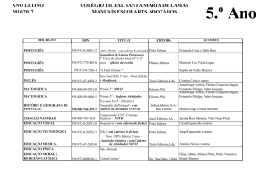 ano letivo 2016/2017 colégio liceal santa maria de lamas manuais