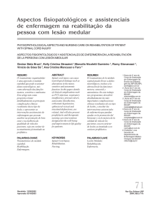 Aspectos fisiopatológicos e assistenciais de enfermagem na