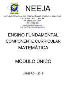Matemática - NEEJA Caxias do Sul