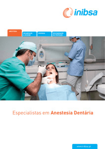 Especialistas em Anestesia Dentária