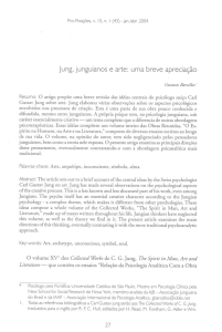Jung, junguianos e arte: uma breve apreciação