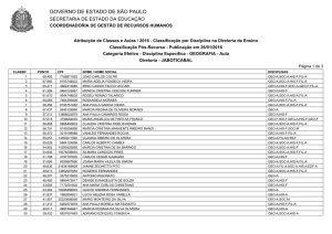 GOVERNO DE ESTADO DE SÃO PAULO