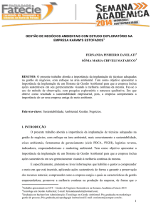 1 gestão de negócios ambientais com estudo exploratório