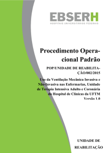 Procedimento Opera- cional Padrão