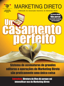 Revista Marketing Direto - Número 84, Ano 09, Fevereiro