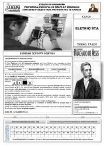 eletricista - Instituto Machado de Assis