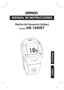 HR-100INT - Manual de Instruções