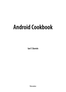 Android Cookbook - Novatec Editora