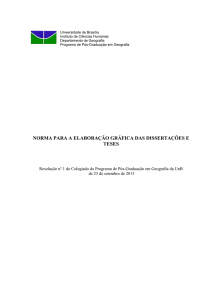 Normas dissertações e teses do PPGGEA - Geografia