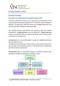 Estratégia MINORSAL.SAÚDE