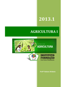 agricultura i - Instituto Formação