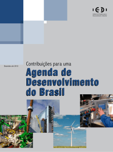 Agenda de Desenvolvimento do Brasil Agenda de Desenvolvimento