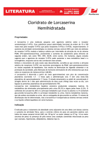 Cloridrato de Lorcaserina Hemihidratada