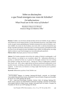 o que Freud enxergava nas vozes de Schreber?