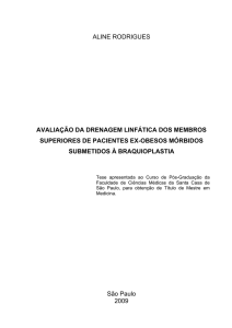 aline rodrigues avaliação da drenagem linfática dos membros