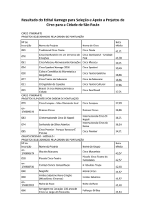 + Confira o resultado do Edital