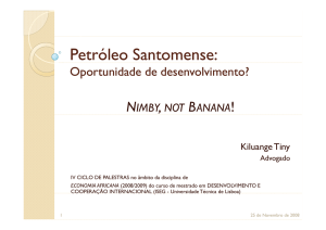 Petróleo Santomense