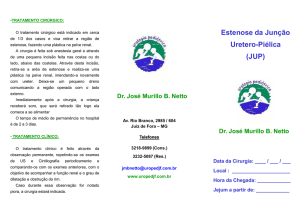 Estenose da Junção Uretero-Piélica (JUP)