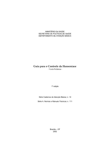 Guia para o Controle da Hanseníase - Secretaria da Saúde