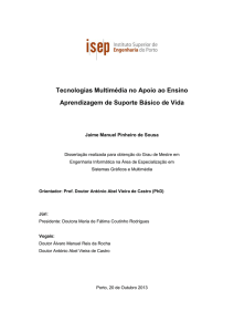 Suporte Básico de Vida - Repositório Científico do Instituto