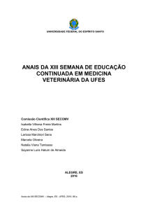 anais da xiii semana de educação continuada em medicina