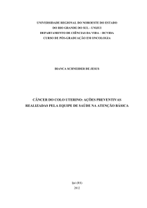 Artigo Bianca S ós-graduação Oncologia