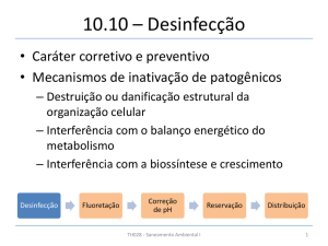 Desinfecção