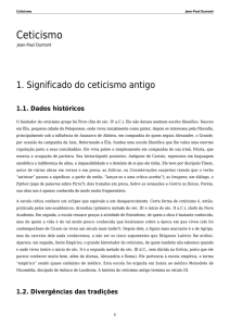 Ceticismo - Ateus.net