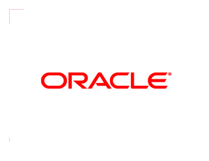 Oracle Business Intelligence