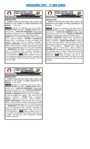 1º ao 5º Ano - Colégio Madre Savina