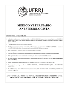 médico veterinário anestesiologista