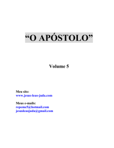 o apóstolo - Jesus