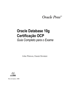 Oracle Database 10g Certificação OCP