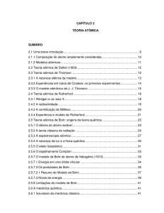 Capítulo 2 - Teoria Atômica - Unioeste