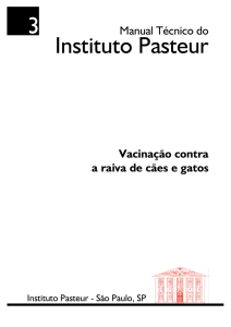 Manual Técnico do Instituto Pasteur - BVS MS