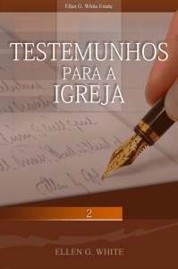 Testemunhos para a Igreja 2 - Centro de Pesquisas Ellen G. White