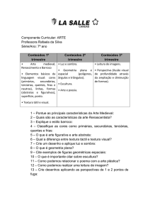 Componente Curricular: ARTE Professora Rafaela